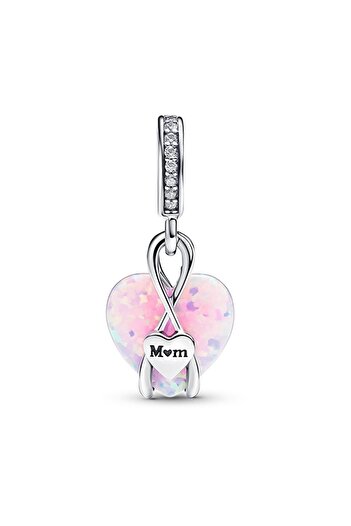 Pandora Anne Işıltılı Kalp Sallantılı Charm