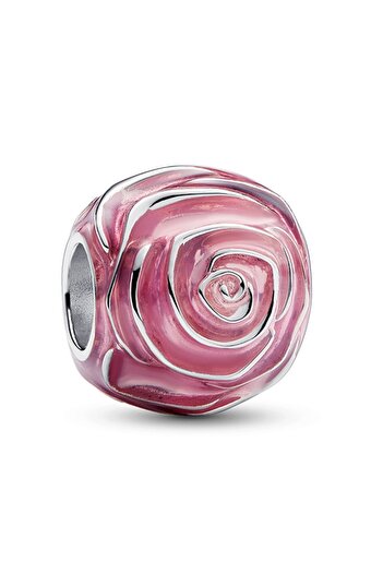 Pandora Açan Pembe Gül Charm
