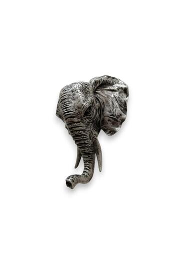 SUME Decorative Elephant Head Hanger Modern Wall Decor Home Decoration Wall Hanger Antique