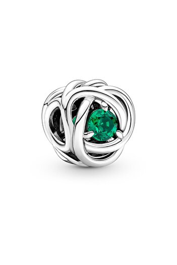 Pandora Green Infinity Wrap Charm