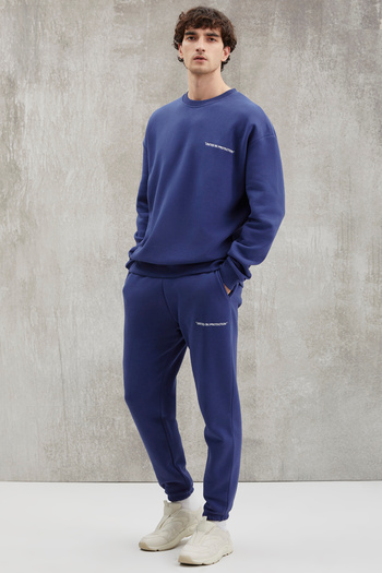 GRIMELANGE Ανδρικό αθλητικό παντελόνι Comfort Navy Blue Darrıt