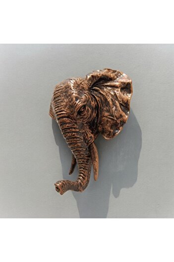 SUME Decorative Elephant Head Hanger Modern Wall Decor Home Decoration Wall Hanger Antique