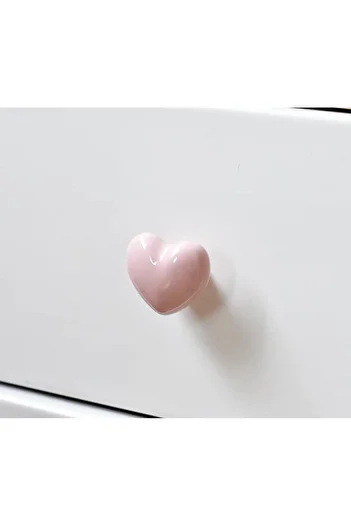 SUME Modern Heart Handle Baby Child Teen Room Drawer Cabinet Furniture Handle