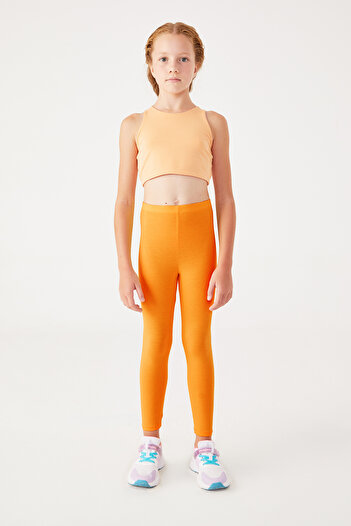 Almila 2004 Model Girl's Cotton Elastane School Leggings
