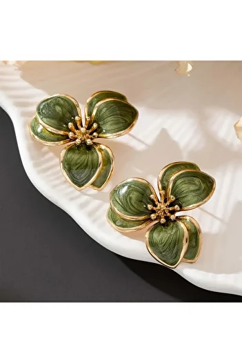 Fashionjewelery Flower Model Earrings