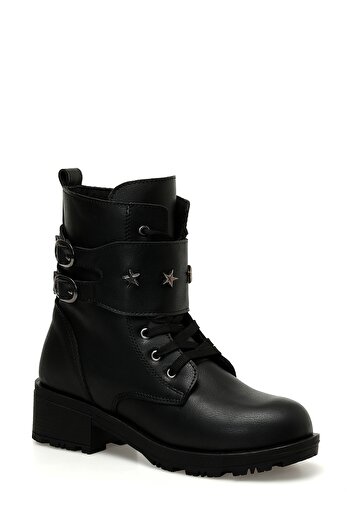 SEVENTEEN Sara.G3Pr Black Girl's Biker Boots