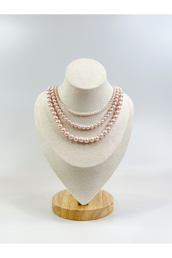 Zey Jewellery Üçlü İnci Kolye