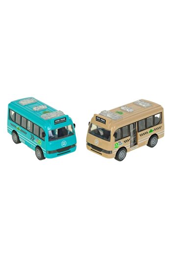 Vardem Frictional Colorful Bus with Opening Doors