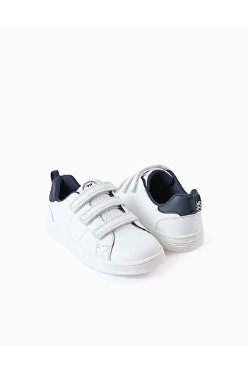 Ziddy TRAINERS FOR CHILDREN 'ZY 1996' WHITE/DARK BLUE