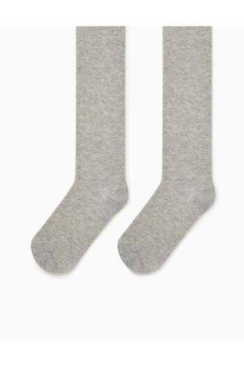 Ziddy COTTON TIGHTS FOR CHILDREN GREY