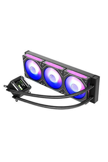 Thermo مبرد سائل T360 Argb بشاشة 2.2 ملم - أسود