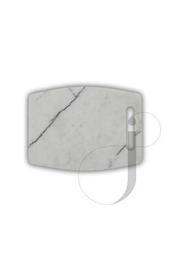jumeax Athens Marble Cutting and Presentation Table