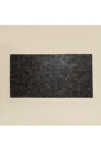 Chakra Costa Wooden Mat 60x100 Cm Black