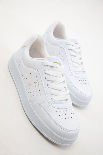 SOHO Weiß Damen Sneaker 20157