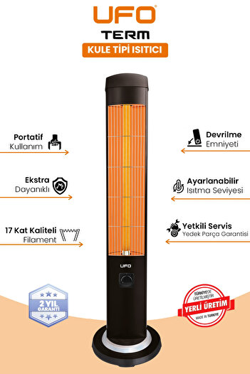UFO Term 2300W Kule Tipi Isıtıcı