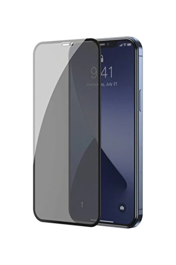 Taimi Full Screen Curved Anti-Peeping Tempered Glass for Apple iPhone 12/12 Pro