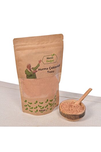 Neslidogal Hurma Çekirdeği Tozu 500 Gr