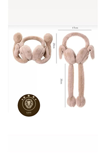 Lion Peluş Tavşan Kulaklık