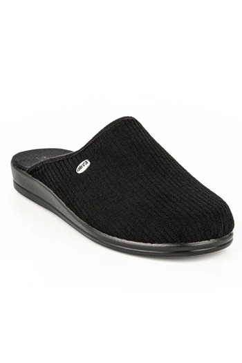 Muya Ανδρικές παντόφλες σπιτιών Tondo Anatomical Sole - Μαύρο - 45