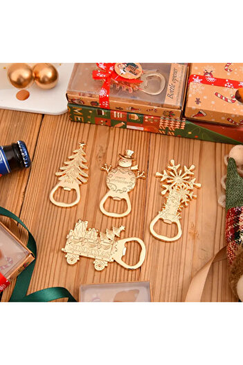 LWP Shop Pandan Design Christmas Cart Bottle Opener