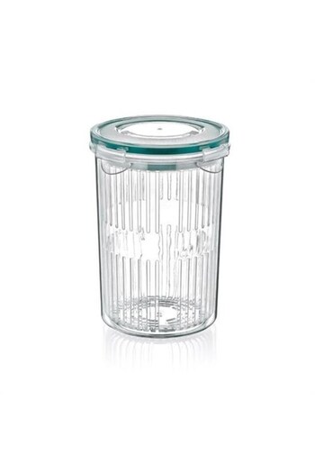 Tunastore Olive Pickle Vegetable Washing Box with Clip Lid Storage Container