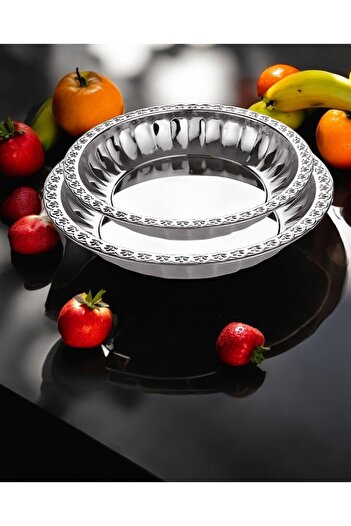 Abant Steel Medium and Large Size Fruit Holder
