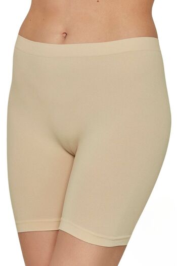 CNT Slip boxer pentru femei - talie elastică și țesătură moale, pachet de 1 (negru, alb, culoare nud)