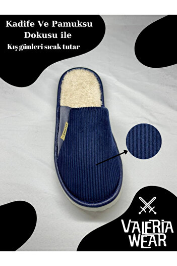 Vwear Унісекс вовняні тапочки з кантом - напівшкіряні та з нековзною підошвою