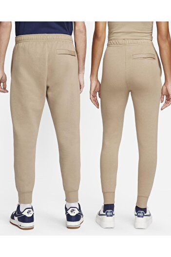 Nike Sportswear Club Jogger Fleece Παντελόνι Ανδρικό Φούτερ Milk Coffee