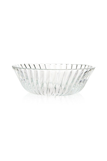 Vidrex Transparent Maya Glass Bowl - 11 cm