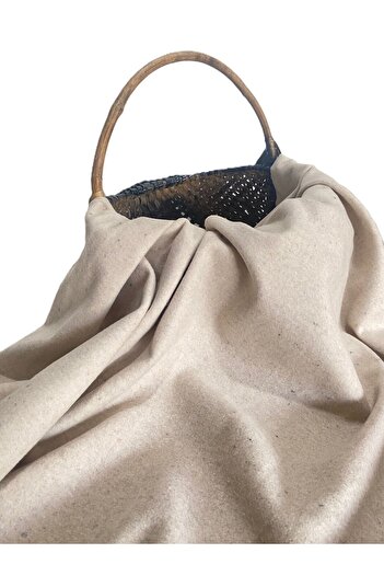 BURSA KUMAŞTAN En150 Shaved Wool Cashmere Coat, Overcoat, Coat, Trench Coat, Cape and Poncho