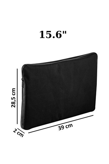 NS reliable Pure Protective 13"-15.6" чанта за лаптоп, съвместима с компютър, черна.