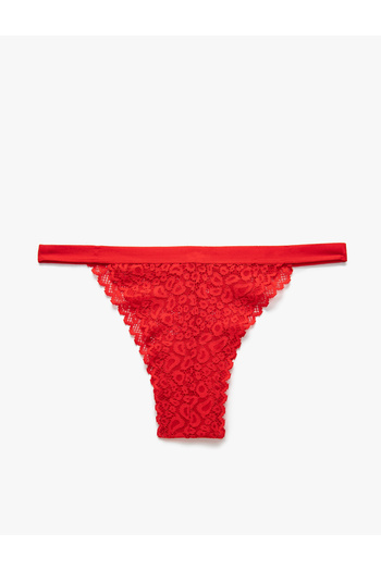 Koton Panties Lace Brazilian Floral Figured