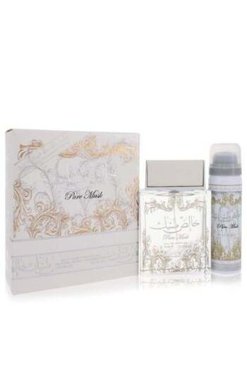 lattafa Pure Musk by Lattafa for Unisex Eau de Parfum 100ml with Body Mist