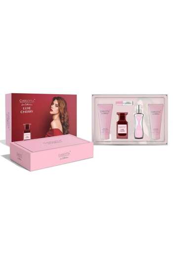 Carlotta Carlotta Lux Cherry 5 Piece Perfume Set