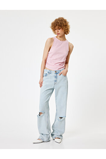 Koton Textured Athlete - Drape Detailed