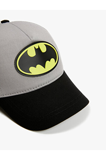 Koton Batman İşlemeli Cap Şapka Lisanslı Pamuklu