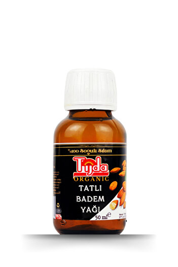 TİJDA Sweet Almond Oil 100% Cold Pressed 50 ml