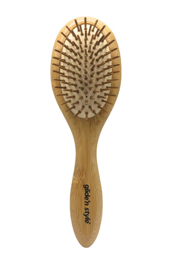 Glide'n Style Eco Bamboo Combing Brush - Gs-249