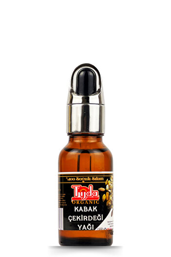 TİJDA Pumpkin Seed Oil 100% Cold Pressed 20 ml (Pumpkin Seed Oil)