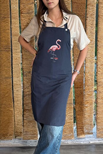 Ref-San Sorț de atelier elegant Flamingo Colorat