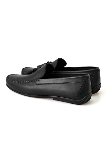 Desa Ανδρικό δερμάτινο loafer Brendan Black