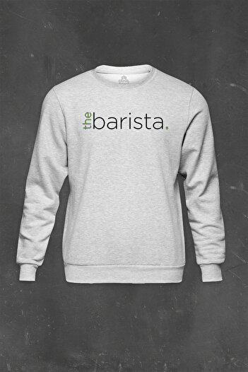 so cool Світшот Gri The Barista Coffee Kahve Espresso Twenty Two з принтом, унісекс