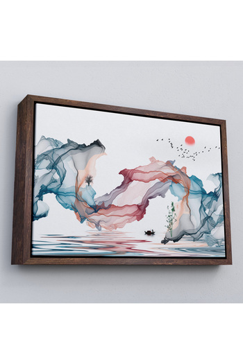 indispensablely Framed Abstract Ink Art Decorative Canvas Wall Painting-3686