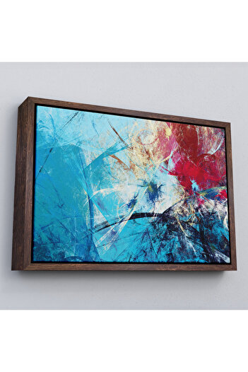 indispensablely Framed Abstract Oil Painting View Decorative Canvas Wall Painting-3502