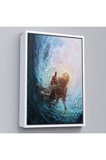 indispensablely Framed Hand of God Decorative Wall Painting, Jesus-6307