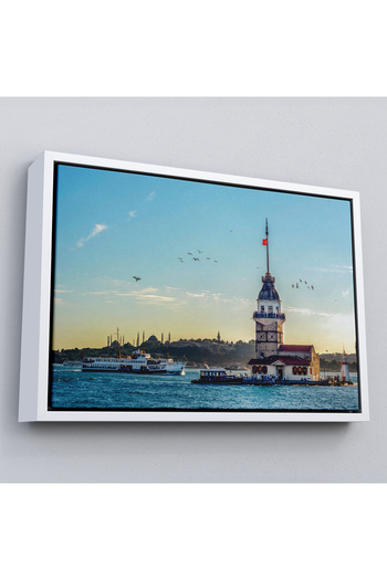 indispensablely Framed Maiden's Tower Decorative Canvas Painting-6512