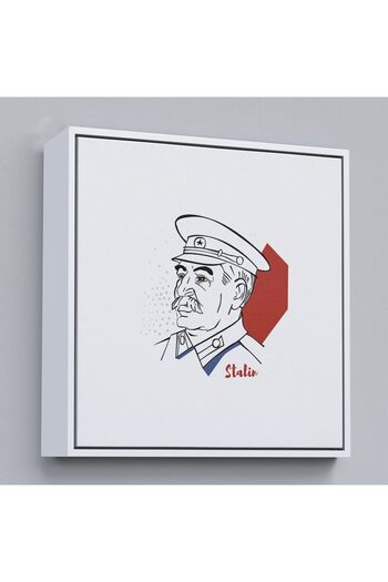 indispensablely Framed Stalin Decorative Canvas Wall Painting-5822