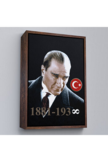 indispensablely Framed Mustafa Kemal Atatürk Wall Painting -6446