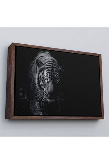 indispensablely Framed Tiger Decorative Canvas Painting-1163